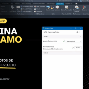 Rotina Dynamo - Importar Fotos Câmera Georreferenciado
